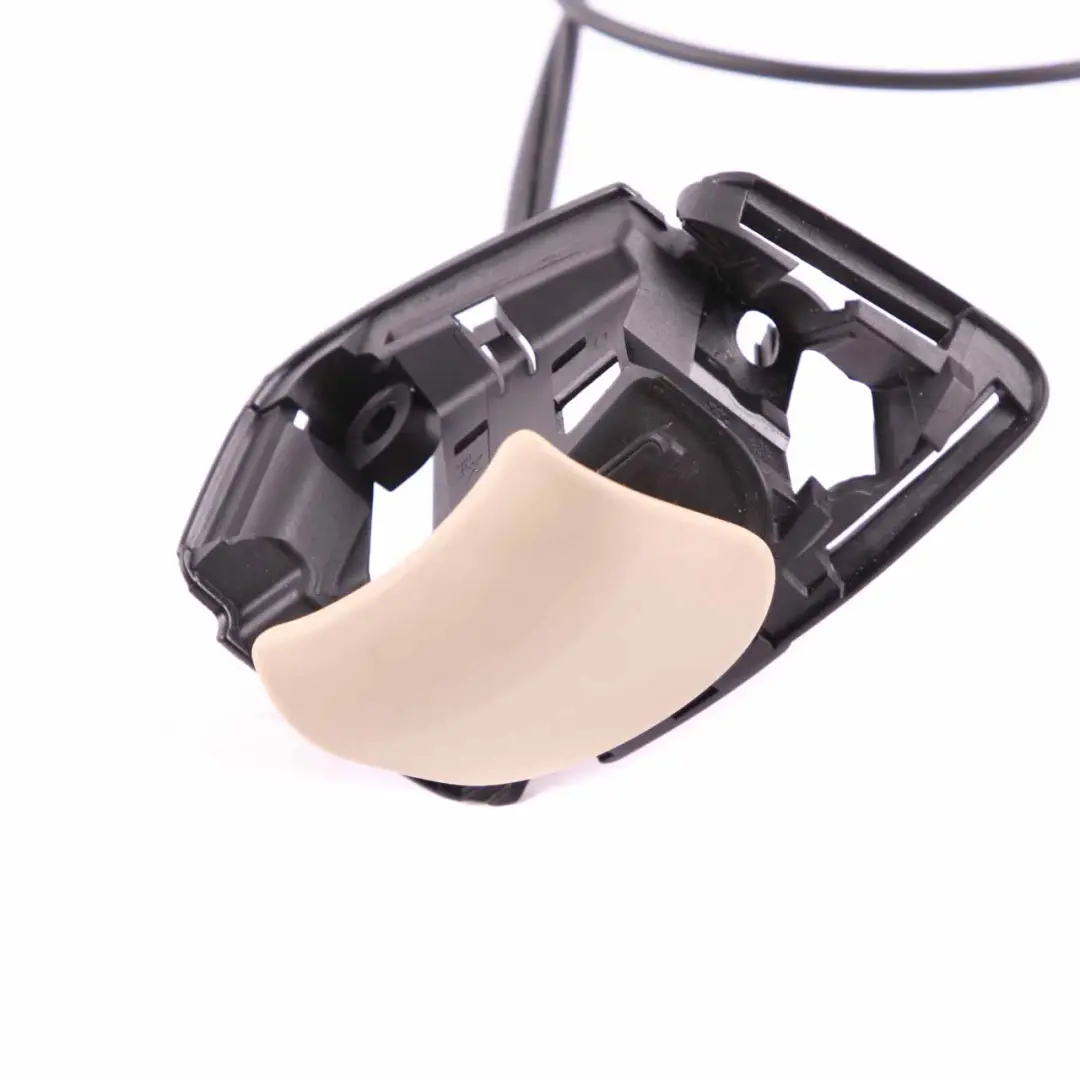 Front Seat Folding Left N/S Unlocking Unit Lever Cream Beige to BMW E92 with Part number 6979355 BMW E92 Front Seat Folding Left N/S Unlocking Unit Lever Cream Beige - SKU 6979355 - Part number 6979355