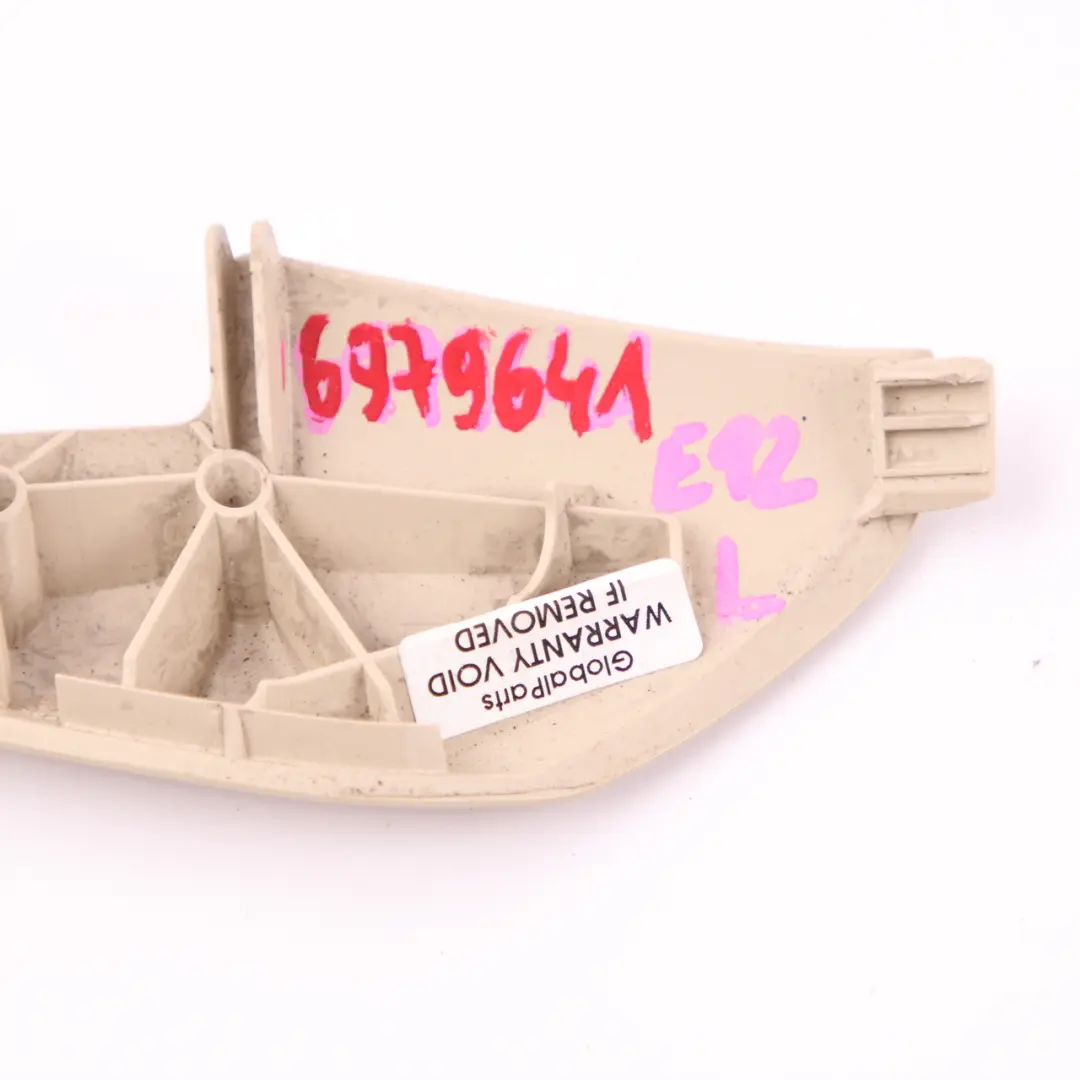 BMW E92 LCI Cover Belt Trim Catch Right O/S Cream Beige 7118525 - SKU 6979641 - Part number 6979641