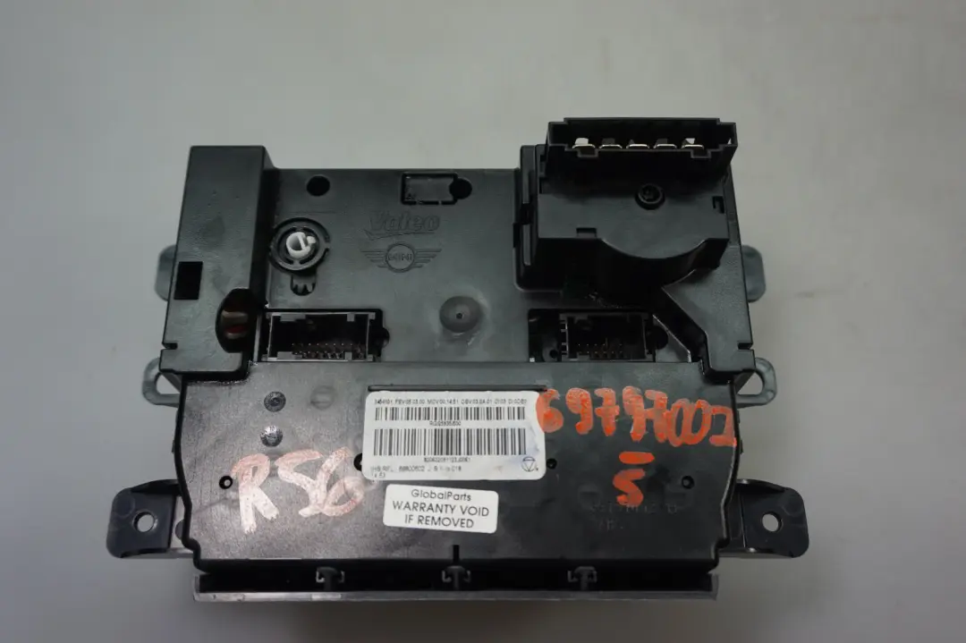Heater Control Unit Switch 3452271 to BMW Mini Cooper One 5 R56 with Part number 69797002 BMW Mini Cooper One 5 R56 Heater Control Unit Switch 3452271 - SKU 69797002-5 - Part number 69797002