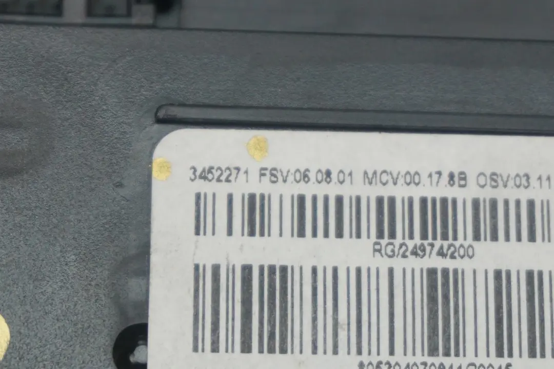 Bedienteil Klimaanlage für BMW Mini Cooper One R56 mit Teilenummer 69797002 BMW Mini Cooper One R56 Bedienteil Klimaanlage - SKU 69797002-7 - Teilenummer 69797002