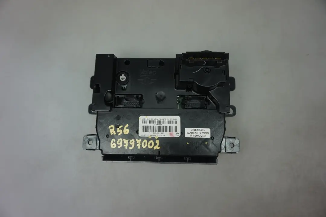 Interruptor De La Unidad De Control del Calentador 3452271 para Mini One R56 con número de pieza 69797002 Mini One R56 Interruptor De La Unidad De Control del Calentador 3452271 - SKU 69797002 - Número de pieza 69797002