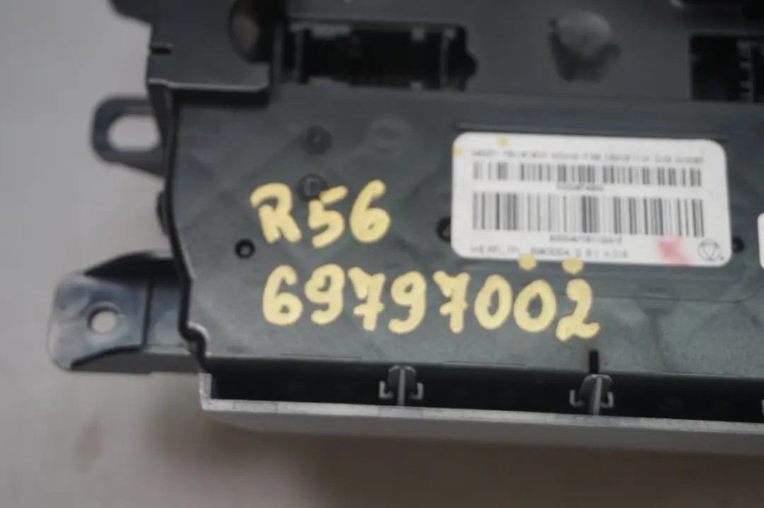BMW Mini Cooper One R56 Heater Control Unit Switch 3452271 - SKU 69797002 - Part number 69797002