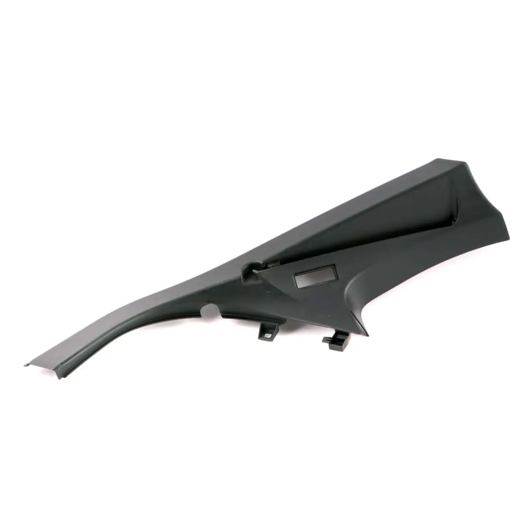 BMW E61 Trim Panel Column Cover Rear Left N/S Black - SKU 6980009 - Part number 7049903