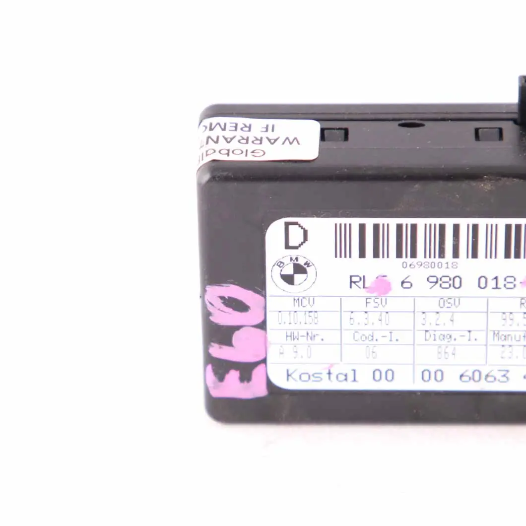 Rain Light Sensor Control Unit Module to BMW E60 E61 LCI with Part number 6980018 BMW E60 E61 LCI Rain Light Sensor Control Unit Module - SKU 6980018 - Part number 6980018