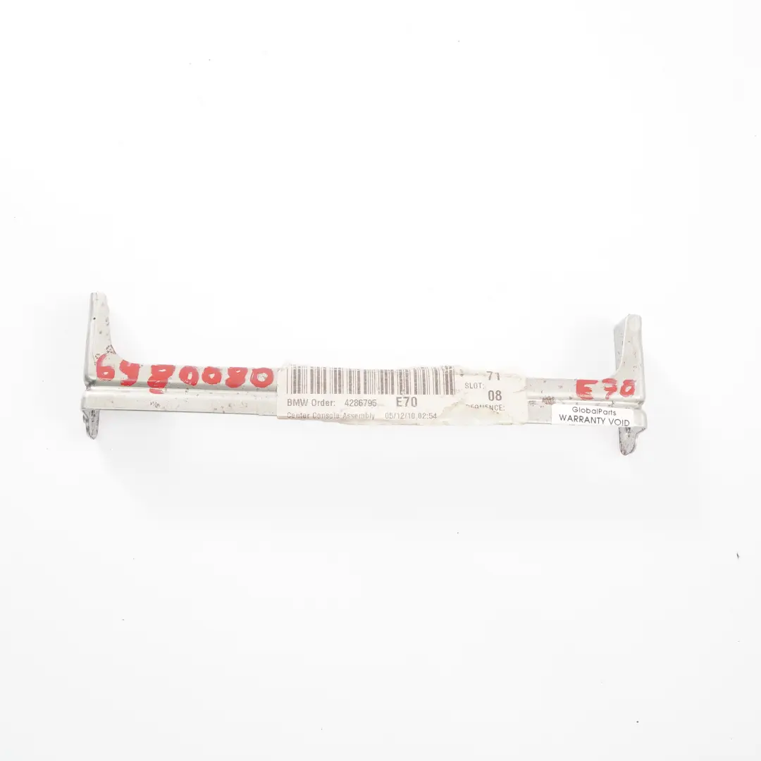 Staffa Console Centrale BMW E70 E71 X5 X6 Supporto Montante Posteriore per con numero di parte 6980080 Staffa Console Centrale BMW E70 E71 X5 X6 Supporto Montante Posteriore - SKU 6980080 - Numero di parte 6980080