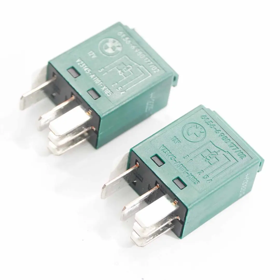 BMW 1 3 5 6 7 X1 X3 X5 X6 Z4 Z8 2x Relay Changeover Function Green Set - SKU 6980177-1 - Part number 6980177