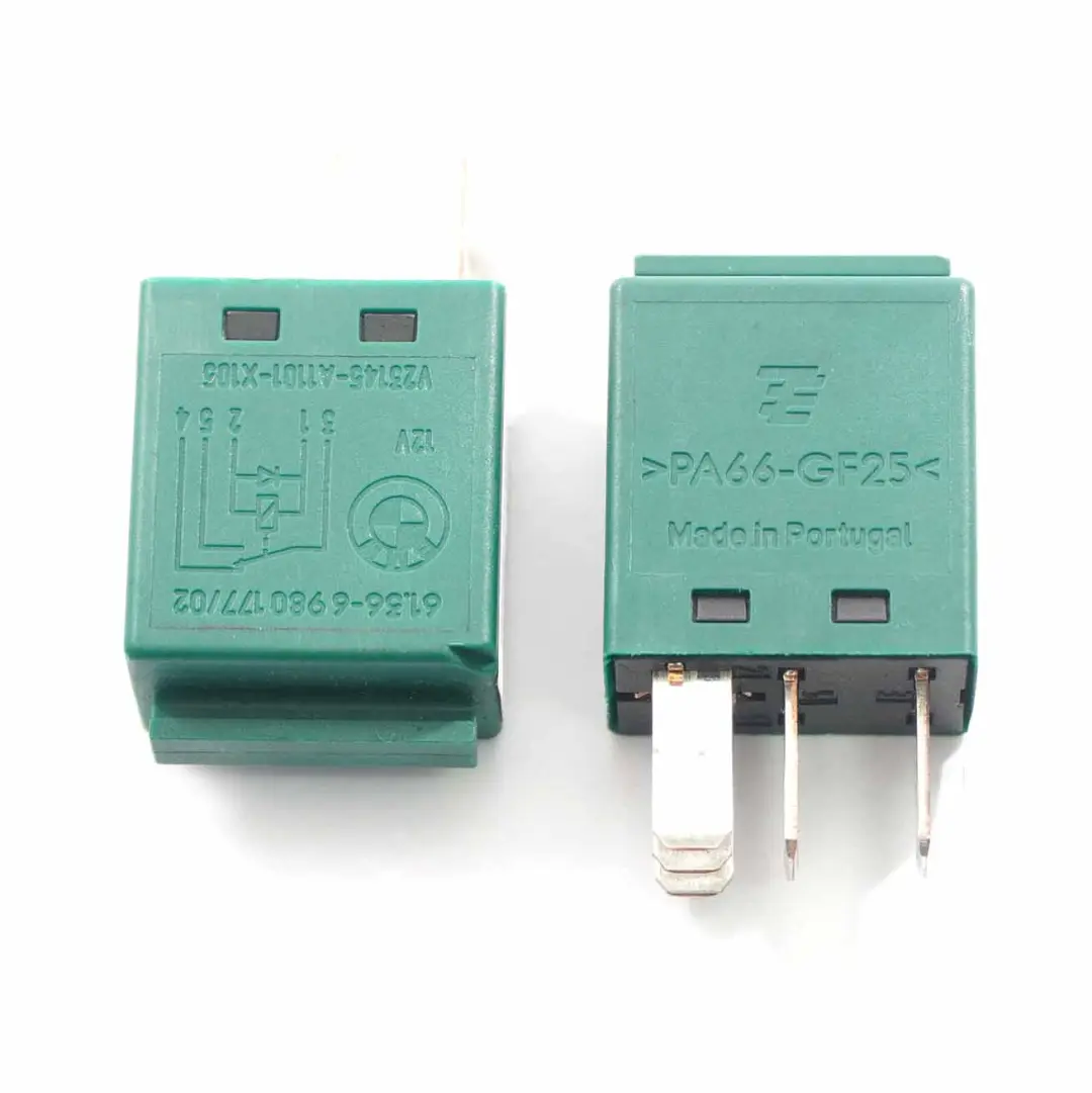 BMW 1 3 5 6 7 X1 X3 X5 X6 Z4 Z8 2x Relay Changeover Function Green Set - SKU 6980177-1 - Part number 6980177