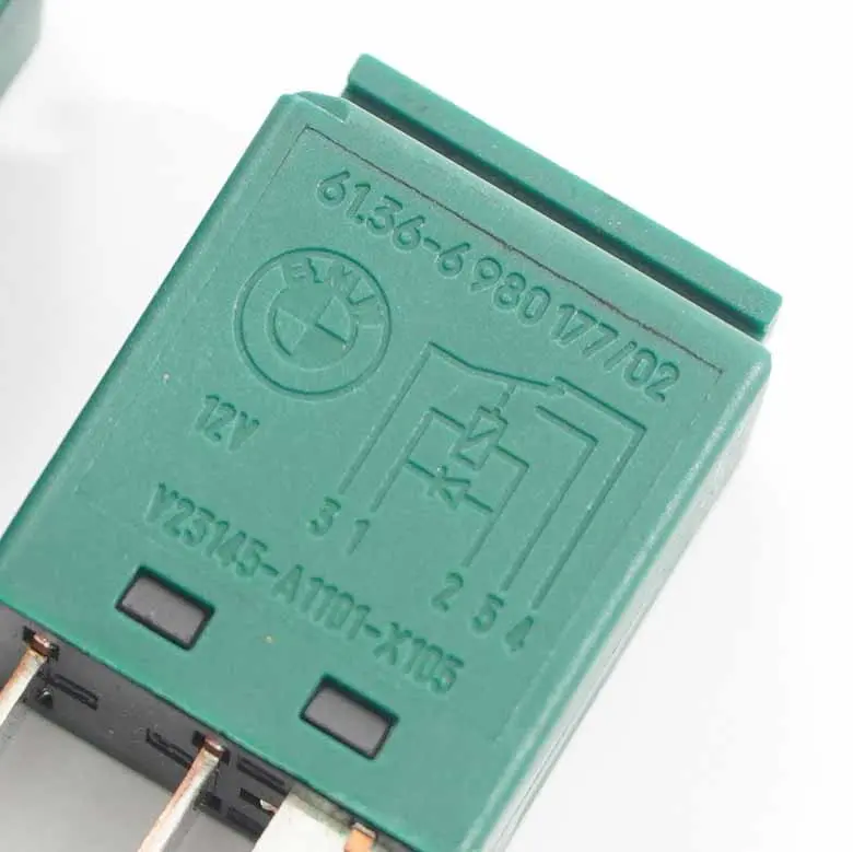 2x Relay Changeover Function Green Set to BMW 1 3 5 6 7 X1 X3 X5 X6 Z4 Z8 with Part number 6980177 BMW 1 3 5 6 7 X1 X3 X5 X6 Z4 Z8 2x Relay Changeover Function Green Set - SKU 6980177-1 - Part number 6980177