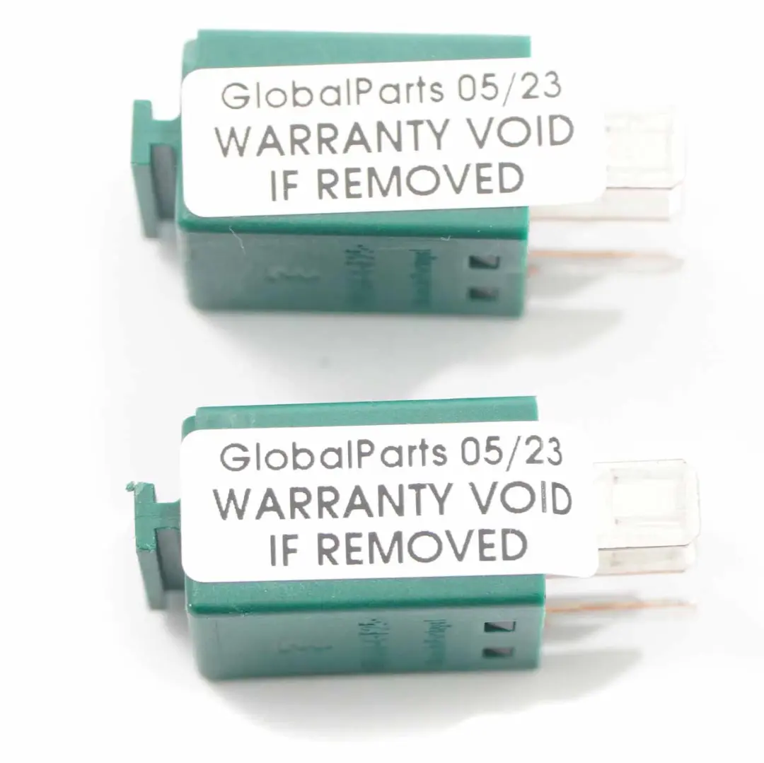 BMW 1 3 5 6 7 X1 X3 X5 X6 Z4 Z8 2x Relay Changeover Function Green Set - SKU 6980177-1 - Part number 6980177