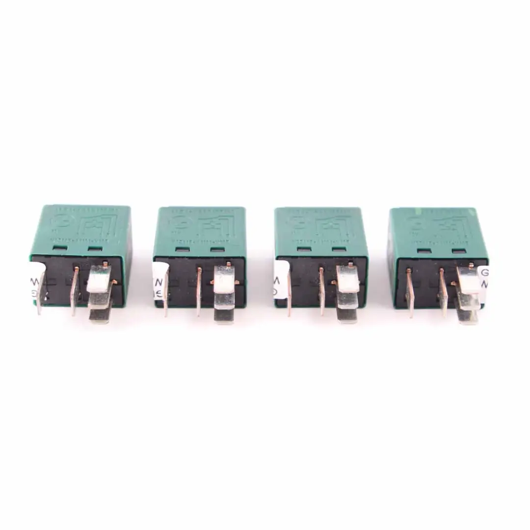 BMW E81 E87 E90 E91 F10 F11 X5 E70 Relay Unit Green Set TYCO 5 Pins - SKU 6980177-2 - Part number 6980177