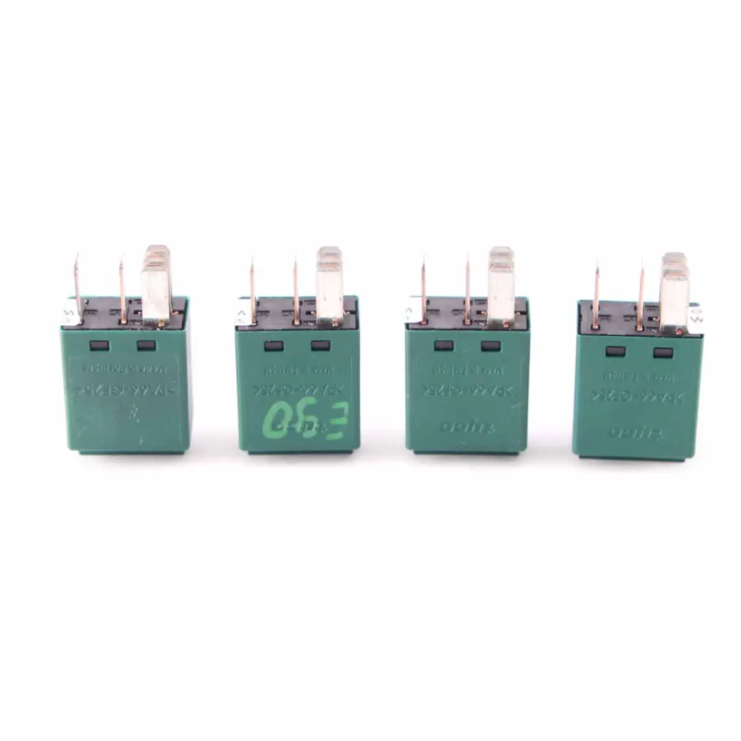 BMW E81 E87 E90 E91 F10 F11 X5 E70 Relay Unit Green Set TYCO 5 Pins - SKU 6980177-2 - Part number 6980177