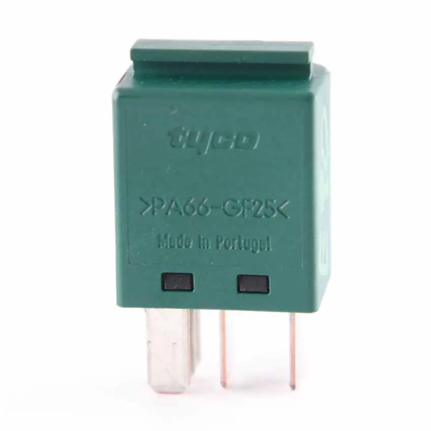 BMW E81 E87 E90 E91 F10 F11 X5 E70 Relay Unit Green Set TYCO 5 Pins - SKU 6980177-2 - Part number 6980177