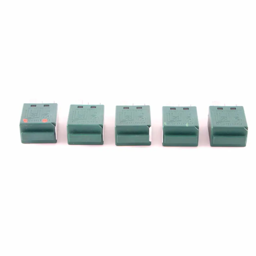 BMW E81 E87 E90 E91 F10 F11 X5 E70 Relay Unit Green Set TYCO 5 Pins - SKU 6980177-3 - Part number 6980177