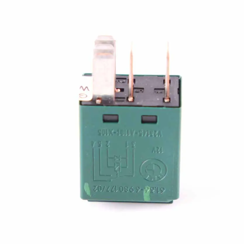 BMW E81 E87 E90 E91 F10 F11 X5 E70 Relay Unit Green Set TYCO 5 Pins - SKU 6980177-3 - Part number 6980177