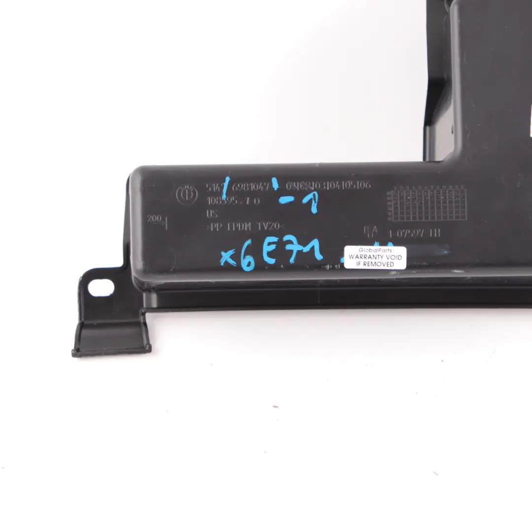 Storage Compartment Left N/S Trunk Floor Black to BMW X6 E71 with Part number 6981047 BMW X6 E71 Storage Compartment Left N/S Trunk Floor Black - SKU 6981047-1 - Part number 6981047