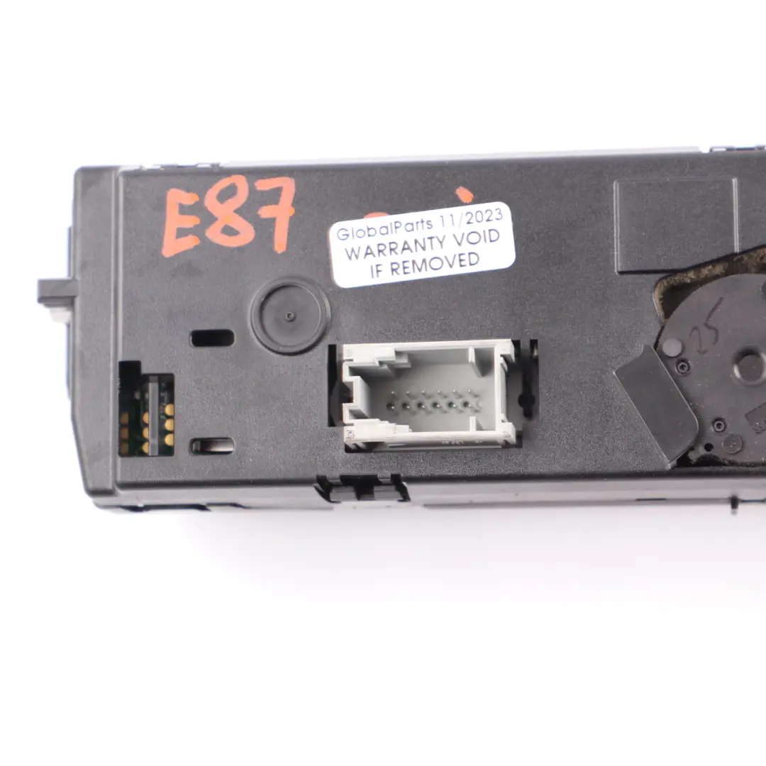 Conditioning Climate Control Panel to BMW E81 E87 E90 E91 E92 Automatic Air with Part number 6981120 BMW E81 E87 E90 E91 E92 Automatic Air Conditioning Climate Control Panel - SKU 6981120 - Part number 6981120
