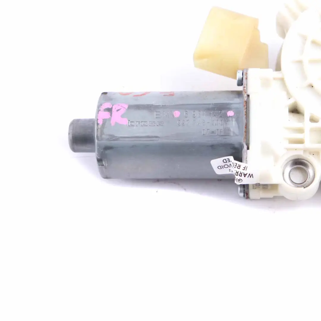 Accionamiento Para Elevalunas Delantero Derecho O/S para BMW E60 E60N E61 E61N con número de pieza 6981142 BMW E60 E60N E61 E61N Accionamiento Para Elevalunas Delantero Derecho O/S - SKU 6981142 - Número de pieza 6981142