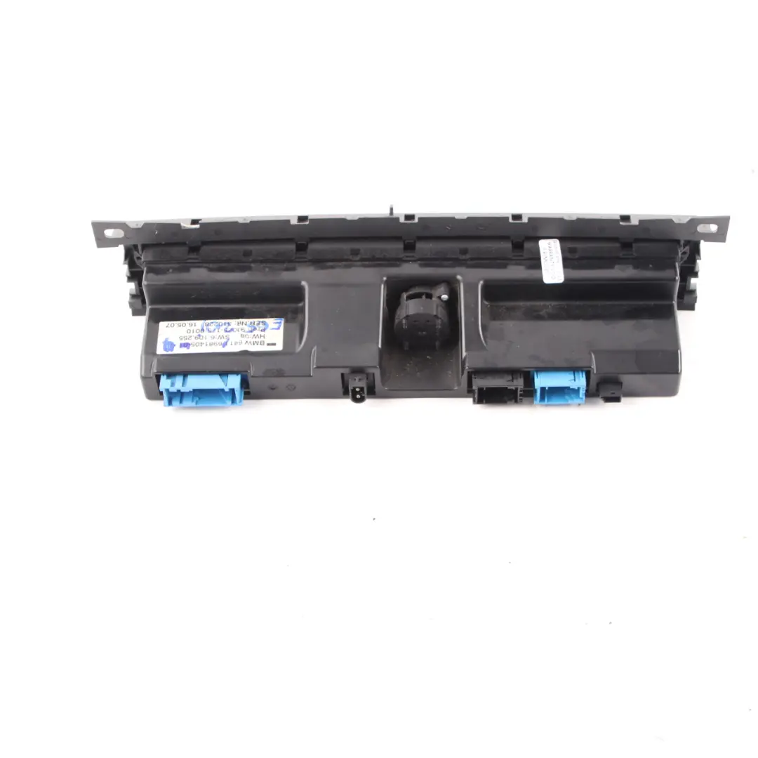 BMW E65 E66 E67 A/C Automatic Air Conditioning Control Panel Switch Unit - SKU 6981405 - Part number 6981405