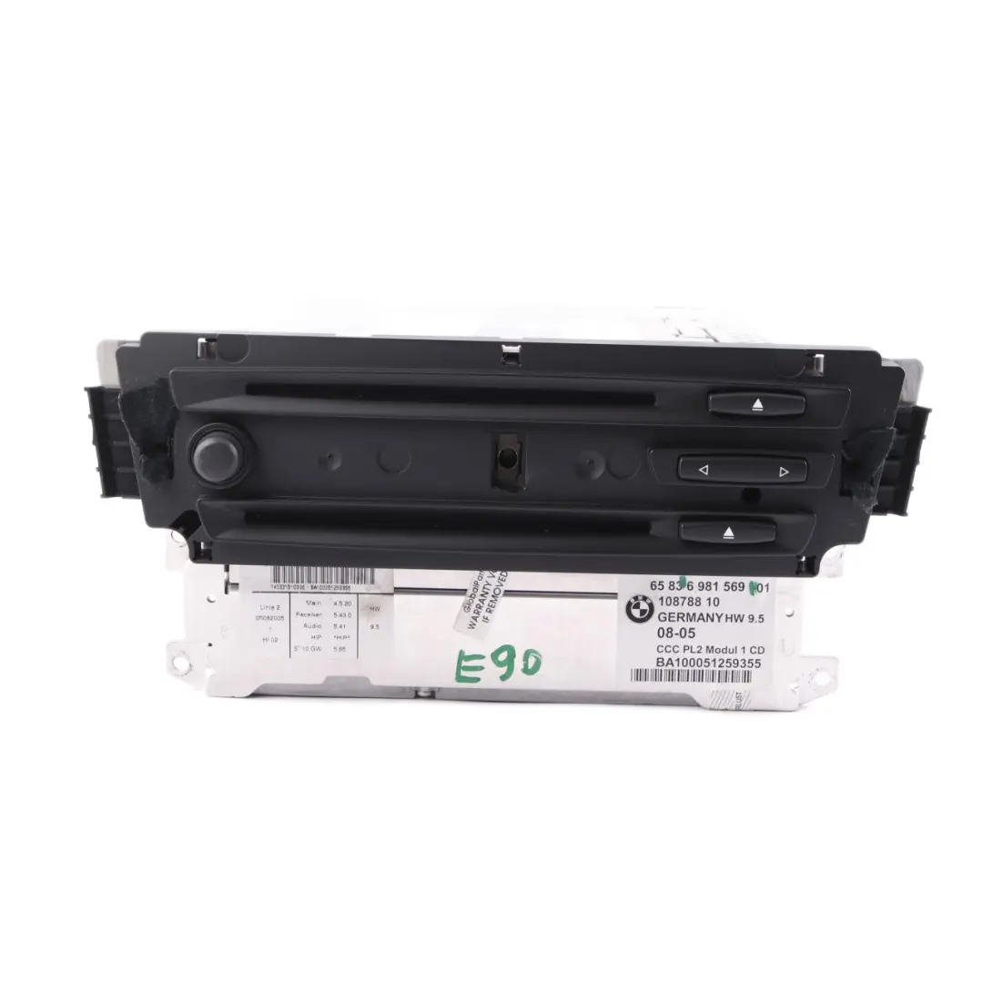 Sterownik System DVD Navi do BMW E90 E91 E92 o numerze 6981569 BMW E90 E91 E92 Sterownik System DVD Navi - SKU 6981569 - Numer Części 6981569
