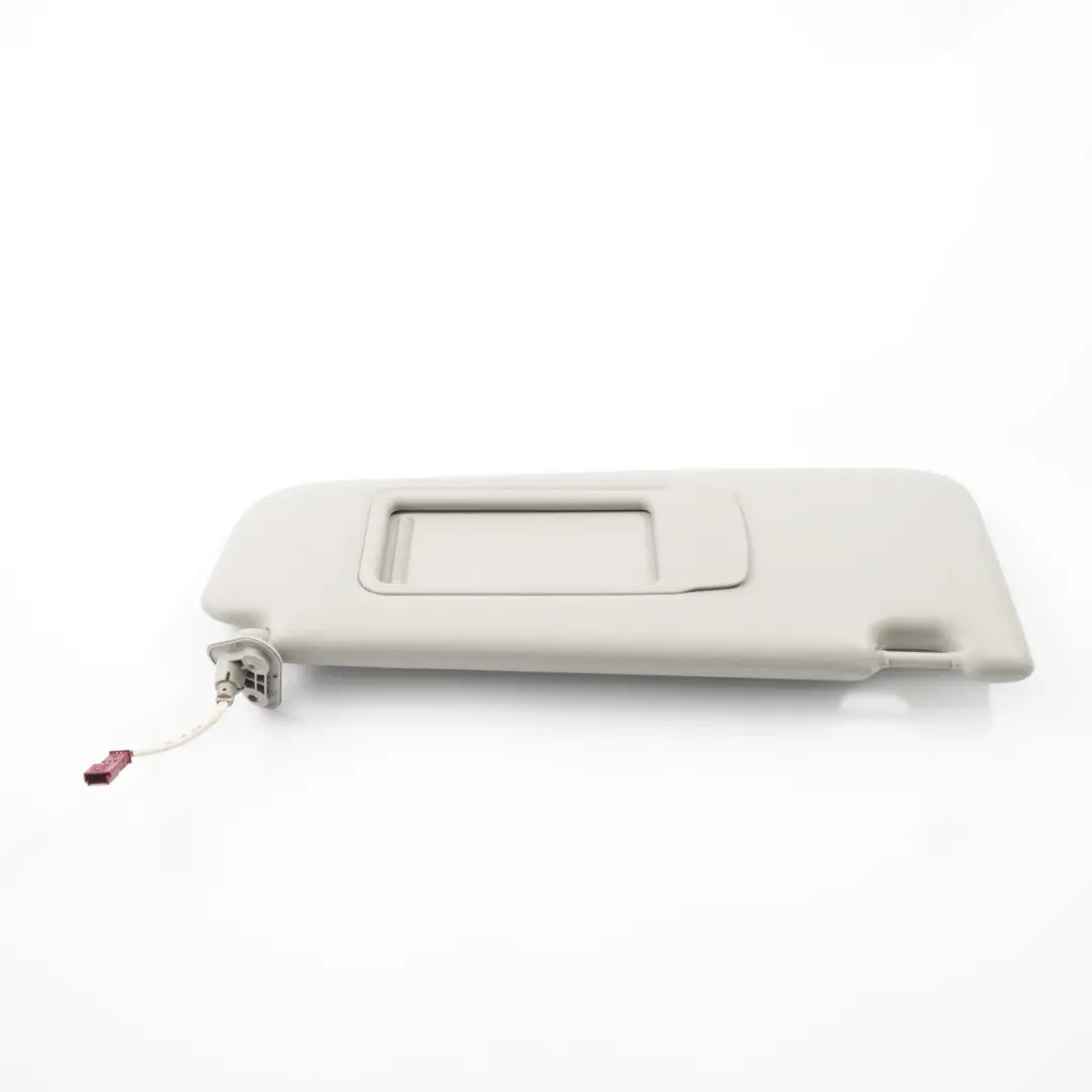  Sun Visor BMW E90 E91 Mirror Sunvisor Right O/S Panel Cover Leather Grey - SKU 6981650-3 - Part number 6981650