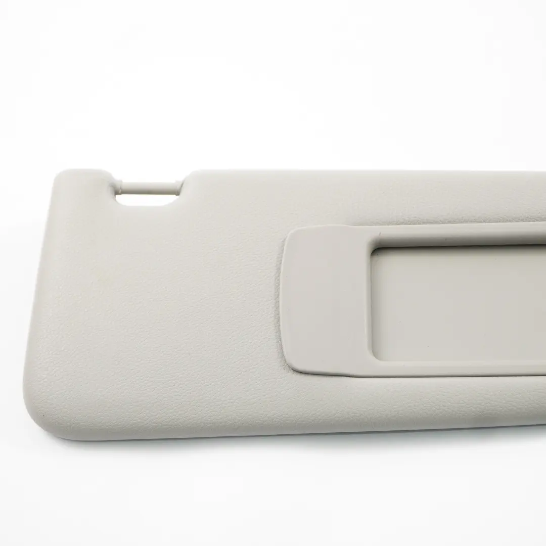  Sun Visor BMW E90 E91 Mirror Sunvisor Right O/S Panel Cover Leather Grey - SKU 6981650-3 - Part number 6981650