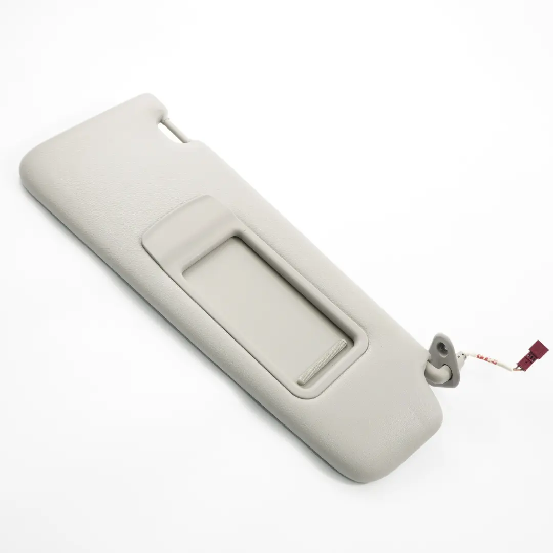 Sonnen blende BMW E90 E91 Spiegel Rechts Panel Abdeckung Leder Grau für mit Teilenummer 6981650 Sonnen blende BMW E90 E91 Spiegel Rechts Panel Abdeckung Leder Grau - SKU 6981650-3 - Teilenummer 6981650