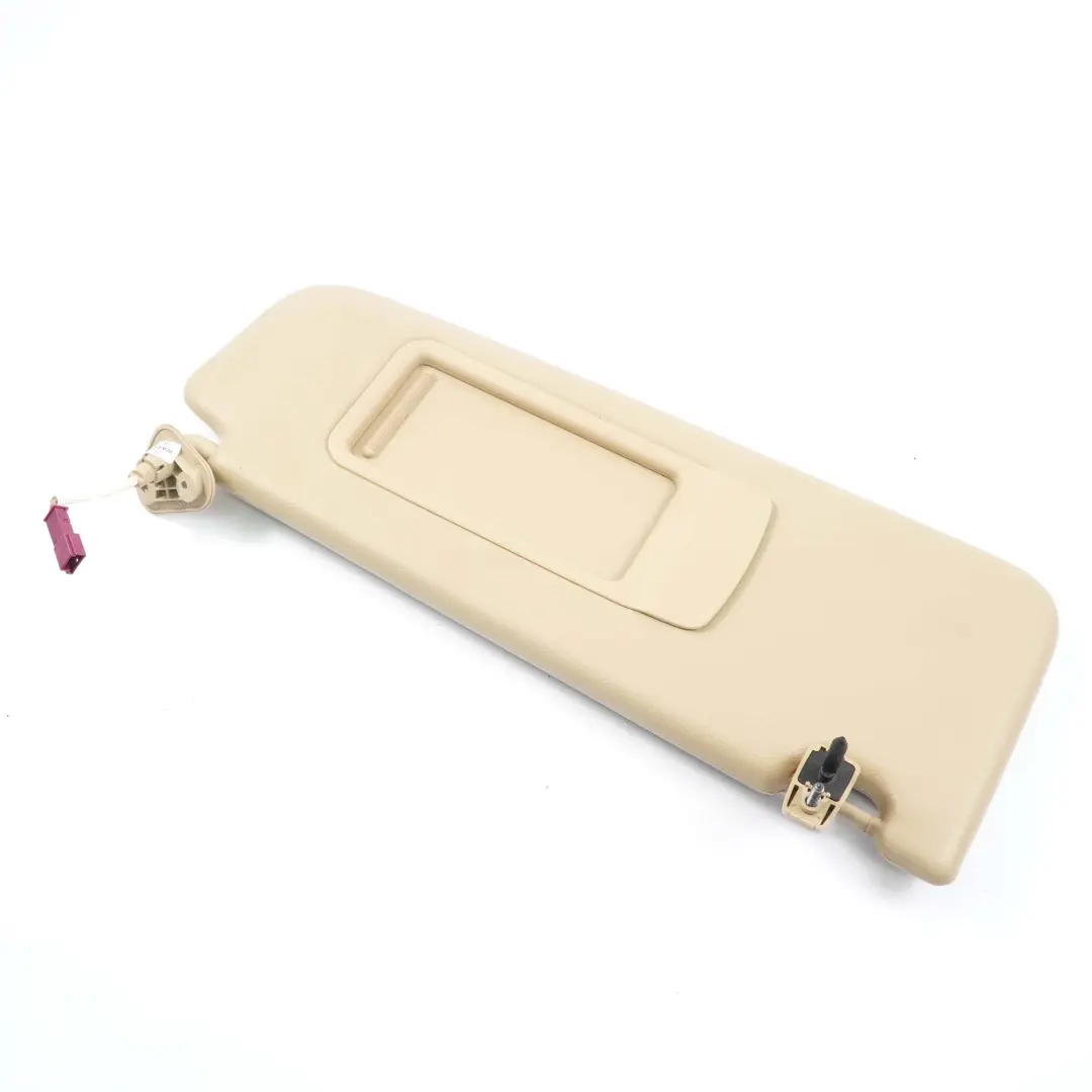 Sonnenblende Mit Spiegel Abdeckung Verkleidung Rechts Beige für BMW E90 E91 mit Teilenummer 6981652 BMW E90 E91 Sonnenblende Mit Spiegel Abdeckung Verkleidung Rechts Beige - SKU 6981652 - Teilenummer 6981652