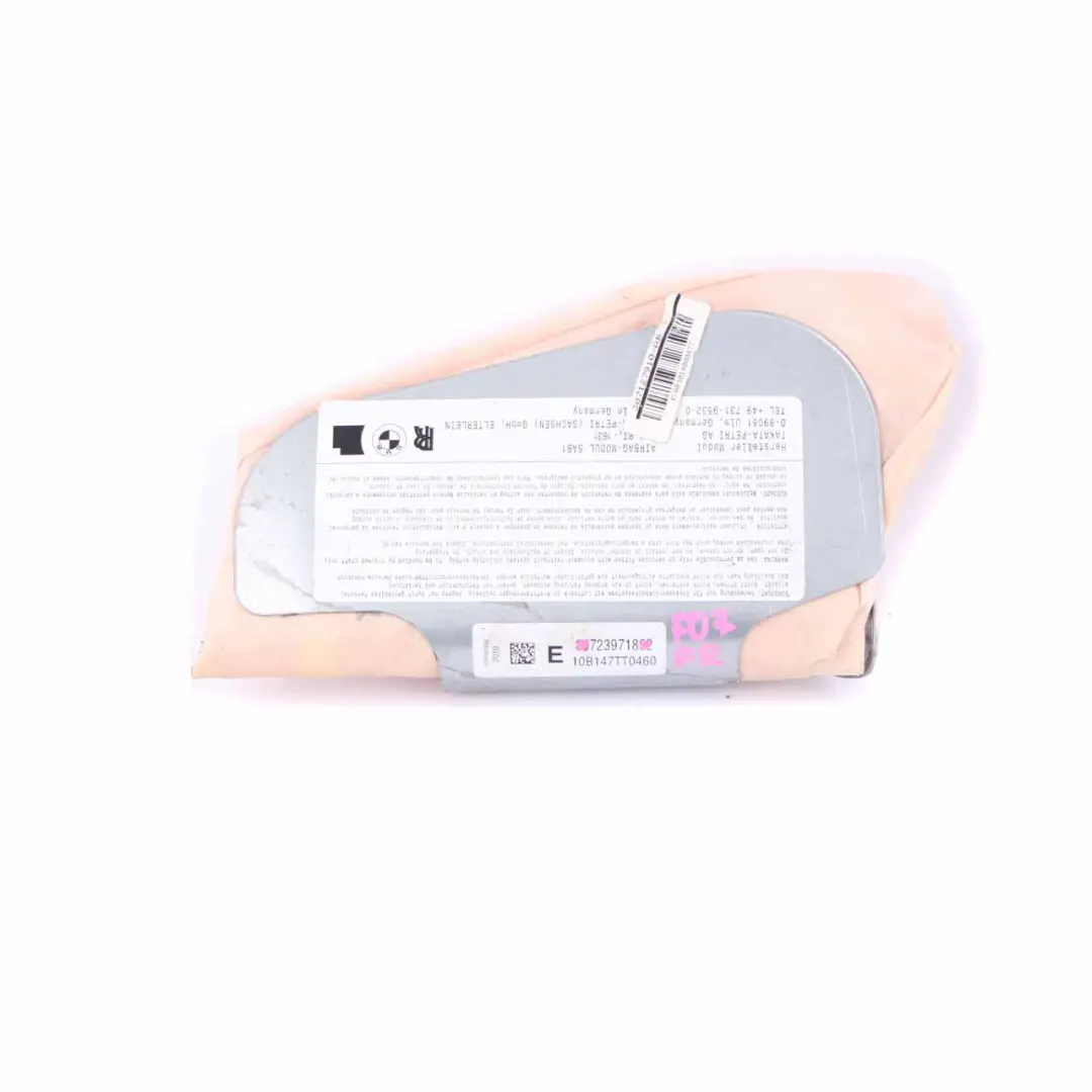 Module D'Air De Siège Avant Droit BMW F01 F02 Côté Siège 7239718 pour à propos du numéro de pièce 6981788 Module D'Air De Siège Avant Droit BMW F01 F02 Côté Siège 7239718 - SKU 6981788 - Numéro de pièce 6981788