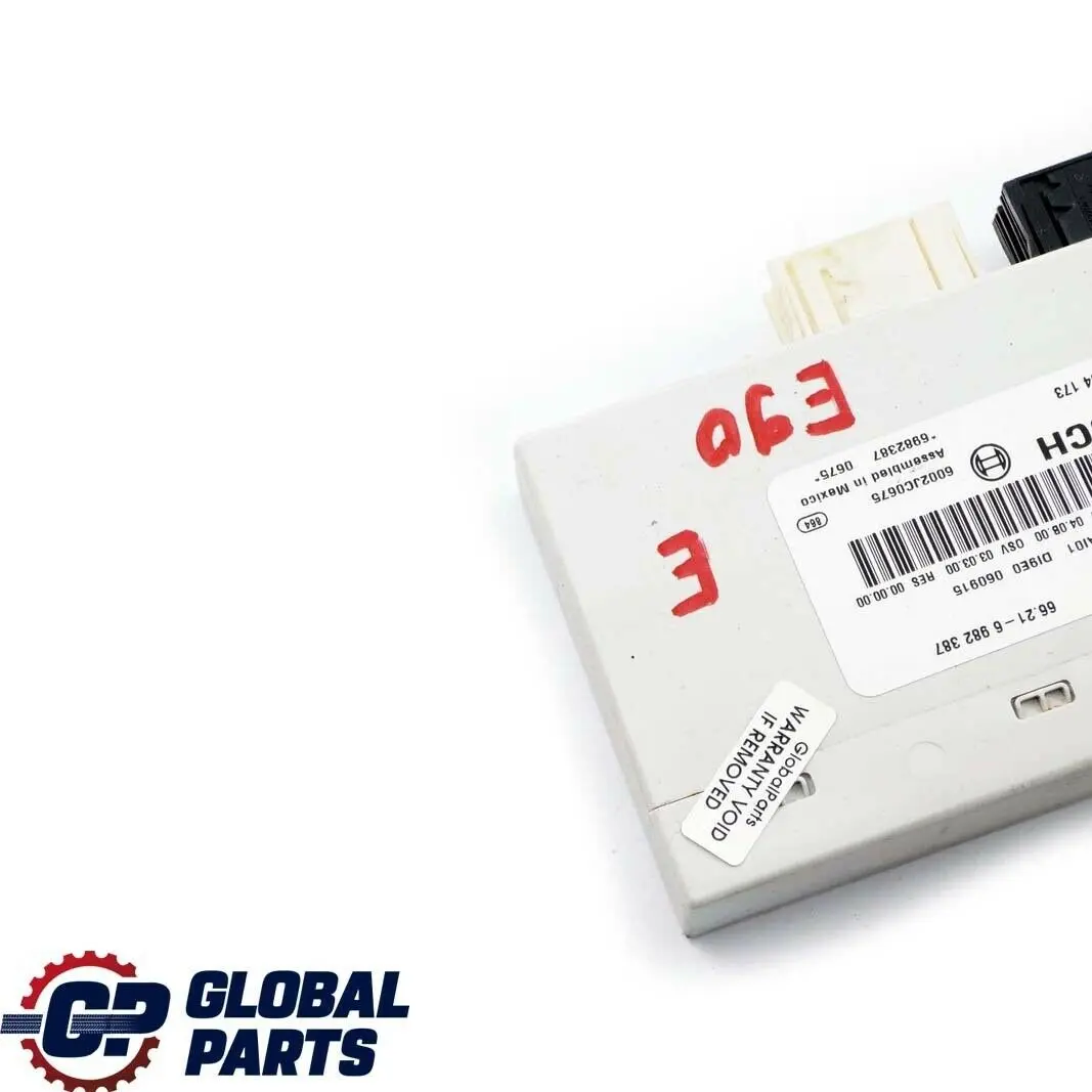Modulo De Control De Aparcamiento PDC para BMW E81 E87 E90 E91 E92 E93 con número de pieza 6982387 BMW E81 E87 E90 E91 E92 E93 Modulo De Control De Aparcamiento PDC - SKU 6982387 - Número de pieza 6982387