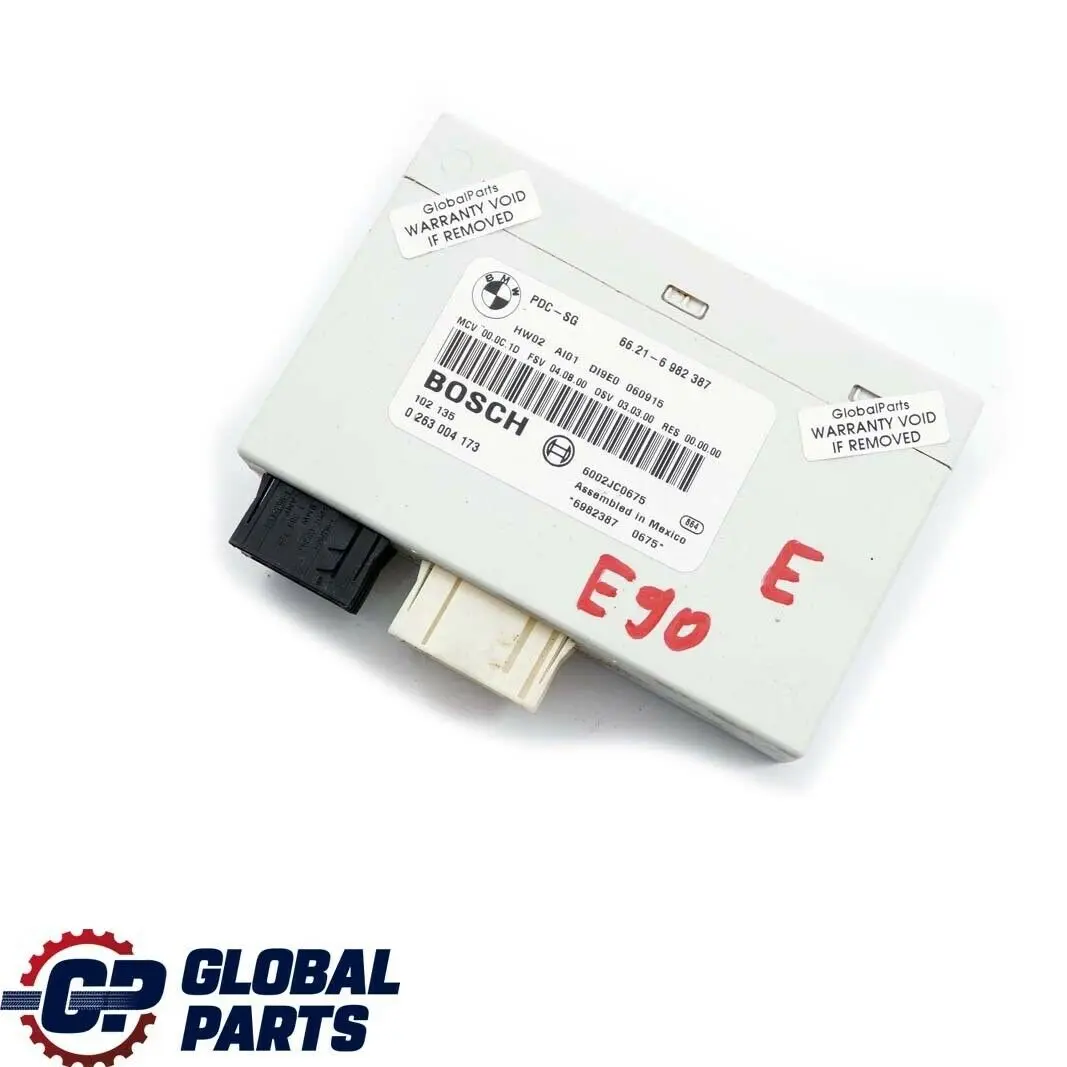 Moduł Parkowania PDC do BMW E81 E87 E90 E91 E92 E93 o numerze 6982387 BMW E81 E87 E90 E91 E92 E93 Moduł Parkowania PDC - SKU 6982387 - Numer Części 6982387