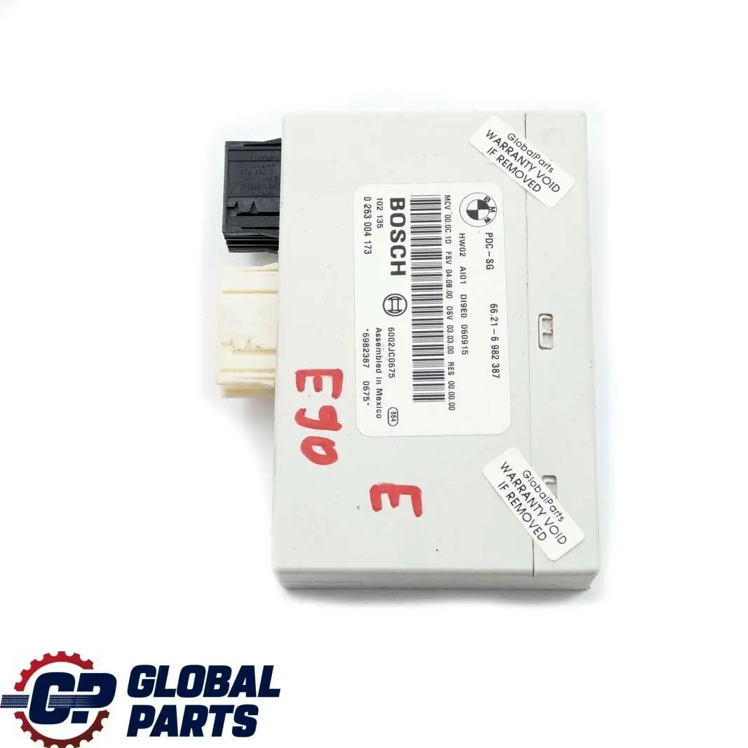 Modulo De Control De Aparcamiento PDC para BMW E81 E87 E90 E91 E92 E93 con número de pieza 6982387 BMW E81 E87 E90 E91 E92 E93 Modulo De Control De Aparcamiento PDC - SKU 6982387 - Número de pieza 6982387