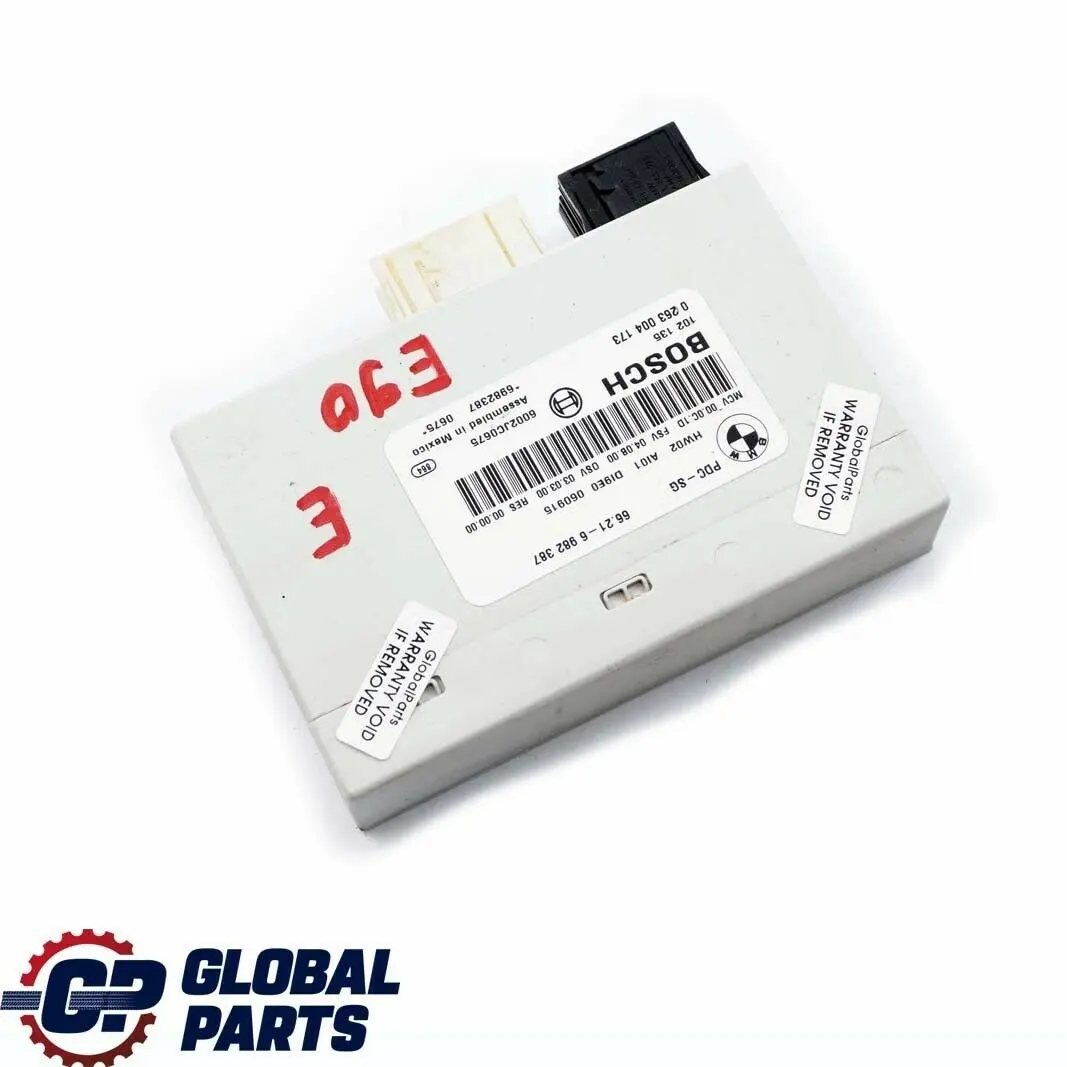 Moduł Parkowania PDC do BMW E81 E87 E90 E91 E92 E93 o numerze 6982387 BMW E81 E87 E90 E91 E92 E93 Moduł Parkowania PDC - SKU 6982387 - Numer Części 6982387