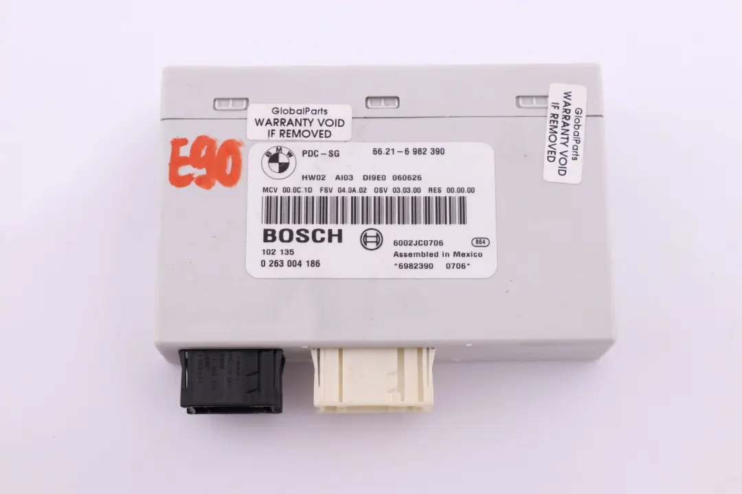BMW 1 3 X1 E81 E84 E87 E90 E91 Boitier de commande PDC Module - SKU 6982390 - Numéro de pièce 6982390