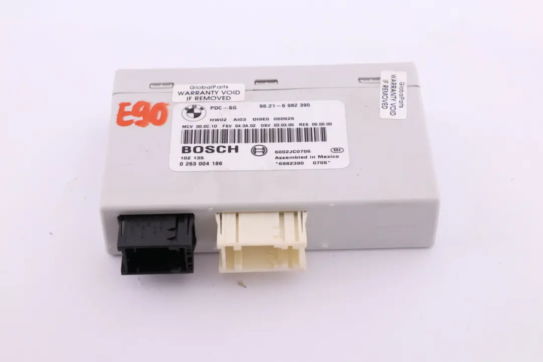 BMW 1 3 X1 E81 E84 E87 E90 E91 Boitier de commande PDC Module - SKU 6982390 - Numéro de pièce 6982390