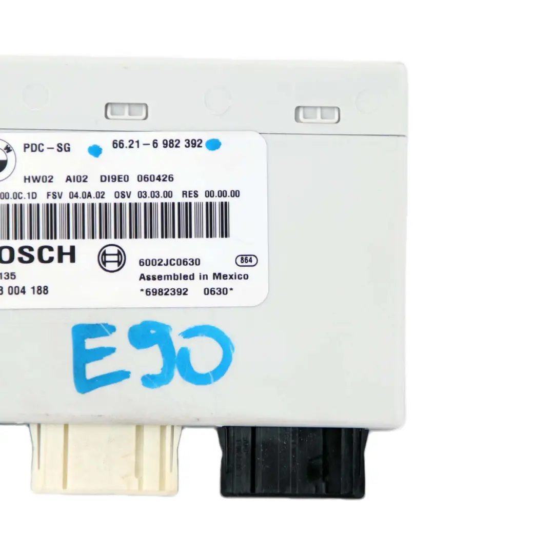 Parkhaussteuergerät PDC für BMW E81 E82 E87 E90 E91 E92 mit Teilenummer 6982392 BMW E81 E82 E87 E90 E91 E92 Parkhaussteuergerät PDC - SKU 6982392 - Teilenummer 6982392