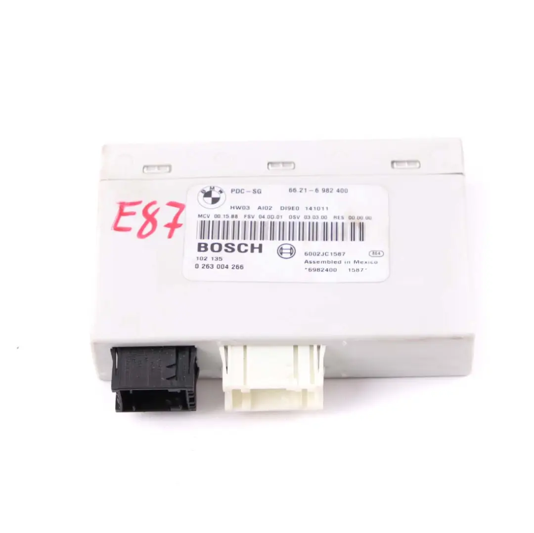 BMW E81 E87 E90 E91 E92 E93 Module de contrôle de stationnement PDC - SKU 6982400 - Numéro de pièce 6982400