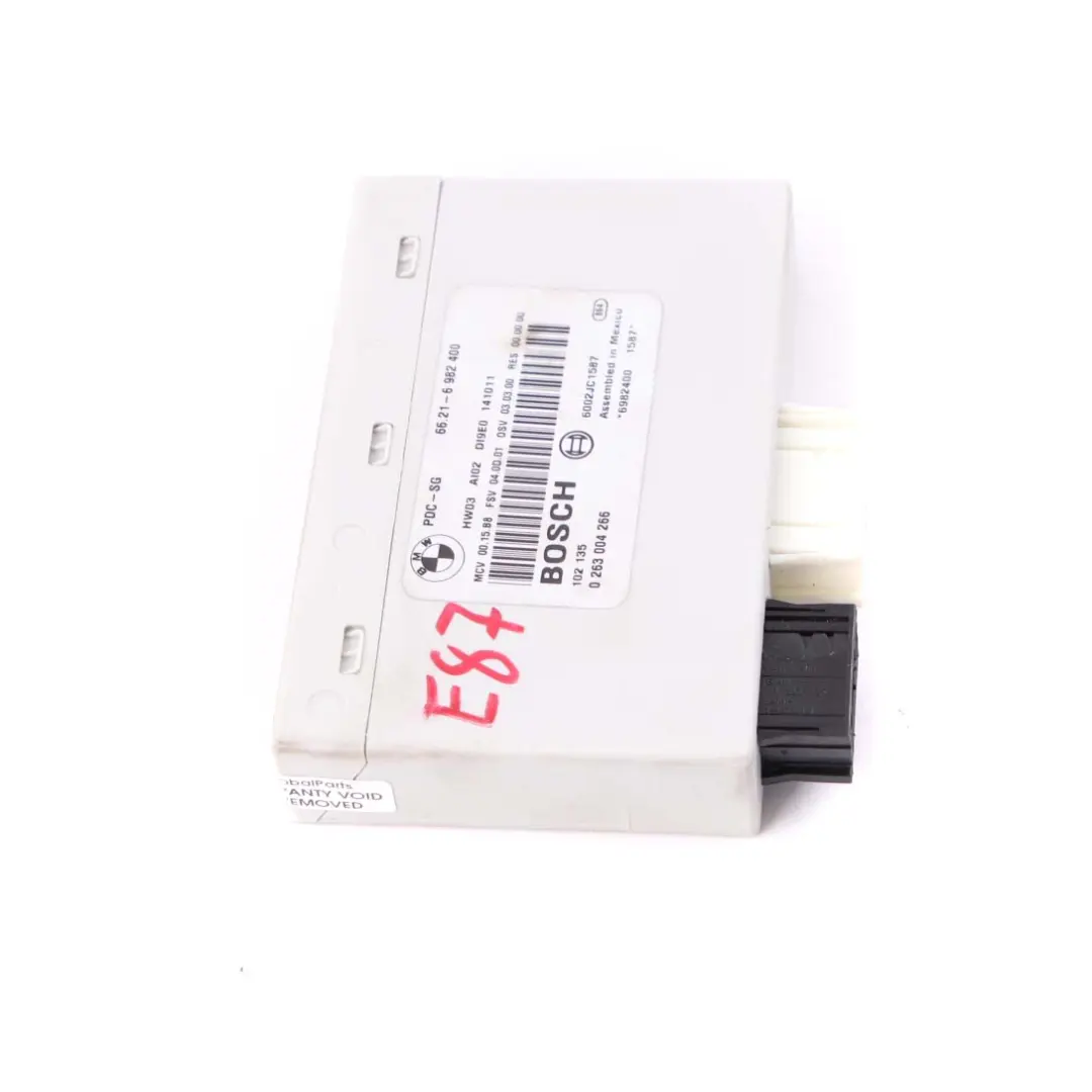 BMW E81 E87 E90 E91 E92 E93 Module de contrôle de stationnement PDC - SKU 6982400 - Numéro de pièce 6982400
