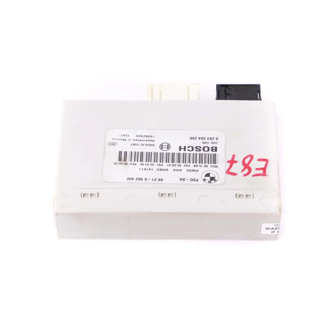 BMW E81 E87 E90 E91 E92 E93 Module de contrôle de stationnement PDC - SKU 6982400 - Numéro de pièce 6982400