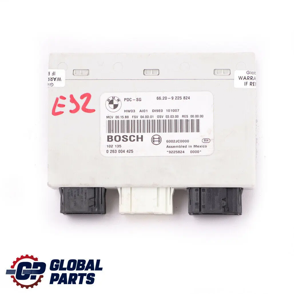 Parking Control Module Unit PDC BMW E81 E82 E87 E88 E90 E91 E92 E93 - SKU 6982403 - Part number 6982403