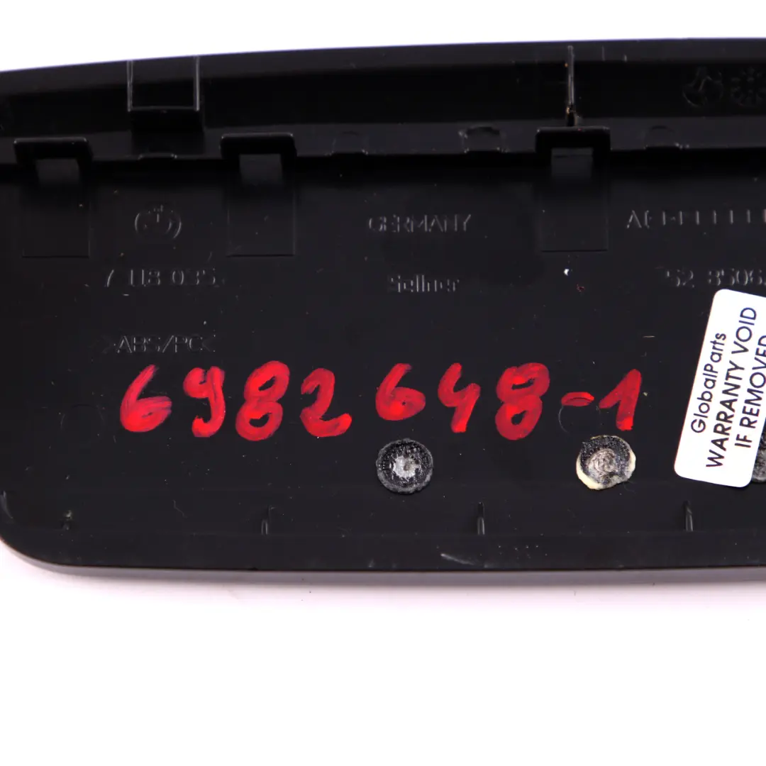 BMW 3 E92 E93 1 Centre Console Cover Ashtray Trim Diamantschwarz Diamond Black - SKU 6982648-1 - Part number 6982648