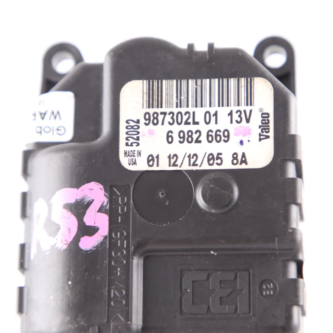 Riscaldatore Attuatore ventola Motore Controllo temperatura per Mini R50 R52 R53 con numero di parte 6982669 Mini R50 R52 R53 Riscaldatore Attuatore ventola Motore Controllo temperatura - SKU 6982669 - Numero di parte 6982669