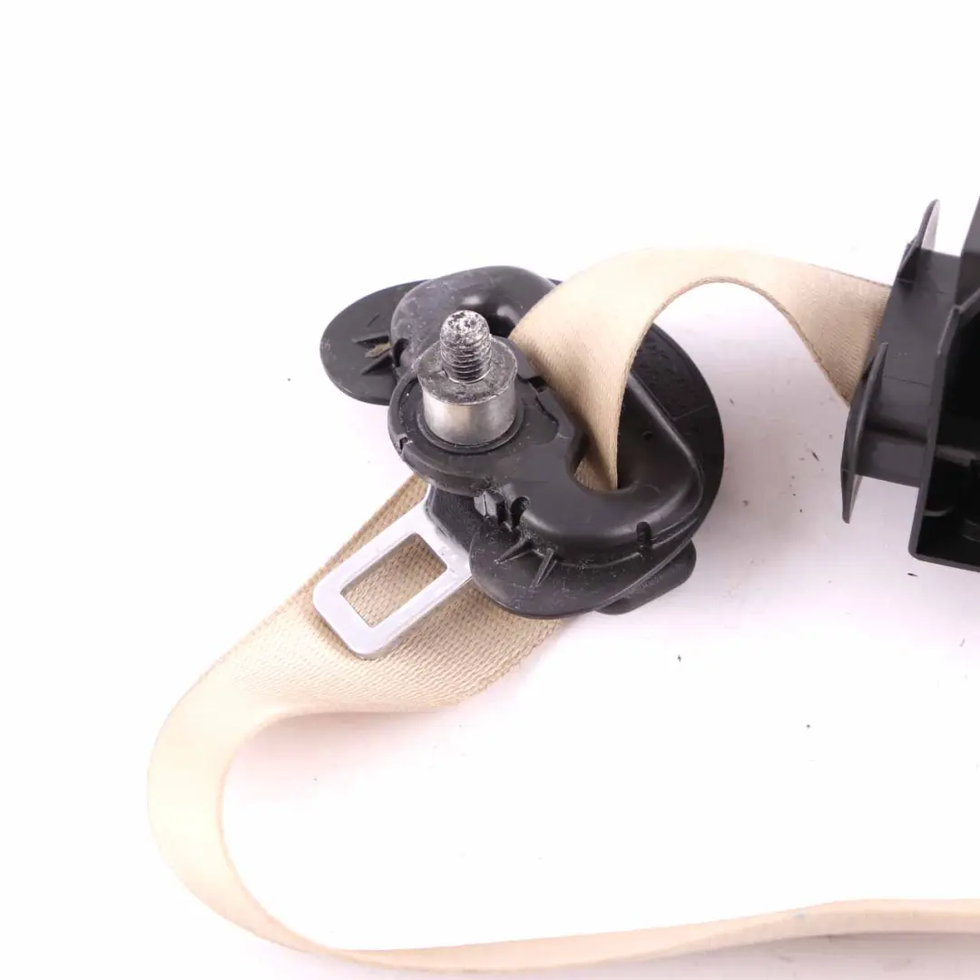 BMW E65 E66 Seatbelt Upper Belt With Force Limiter Front Left N/S Cremebeige - SKU 6982697 - Part number 6982697