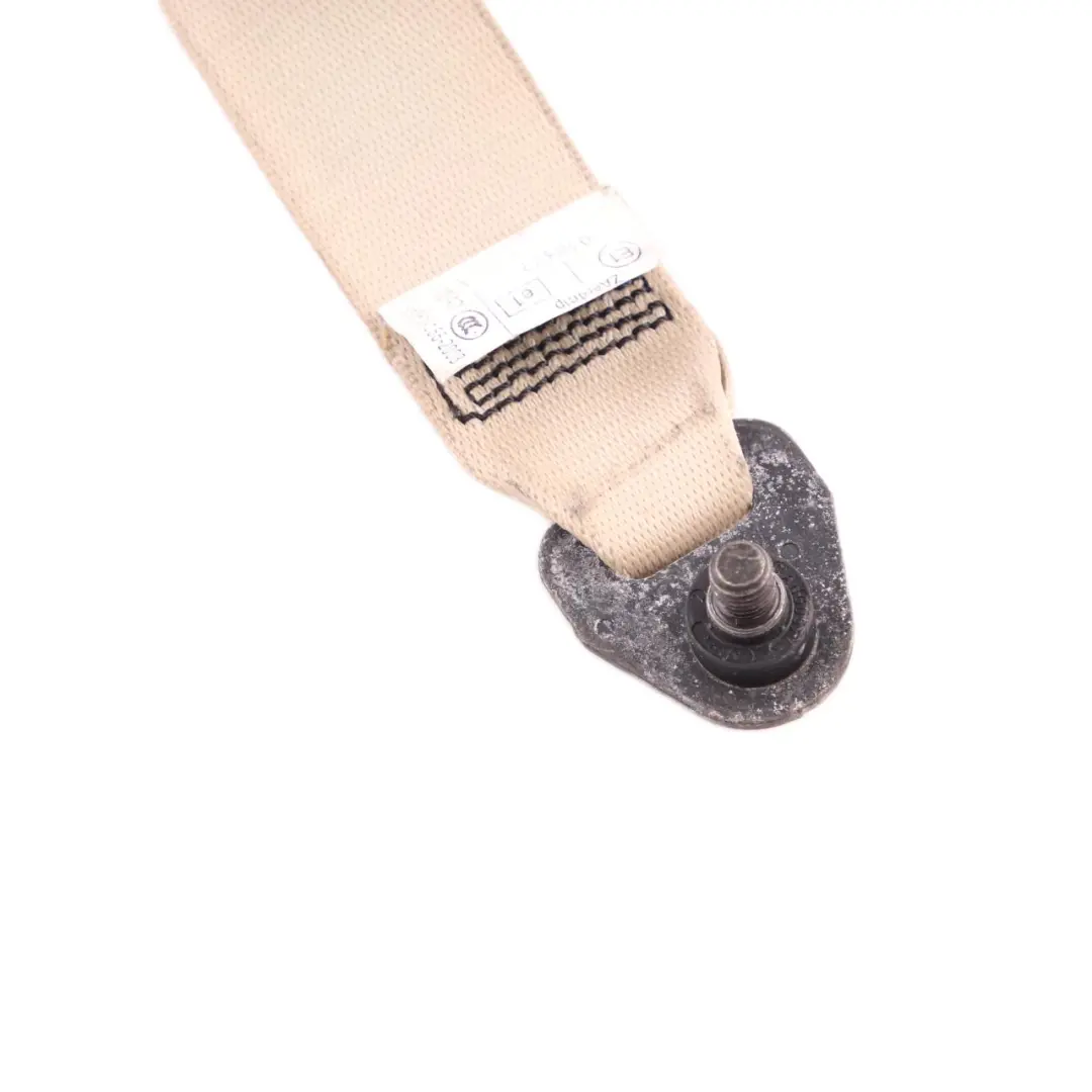BMW E65 E66 Seatbelt Upper Belt With Force Limiter Front Left N/S Cremebeige - SKU 6982697 - Part number 6982697