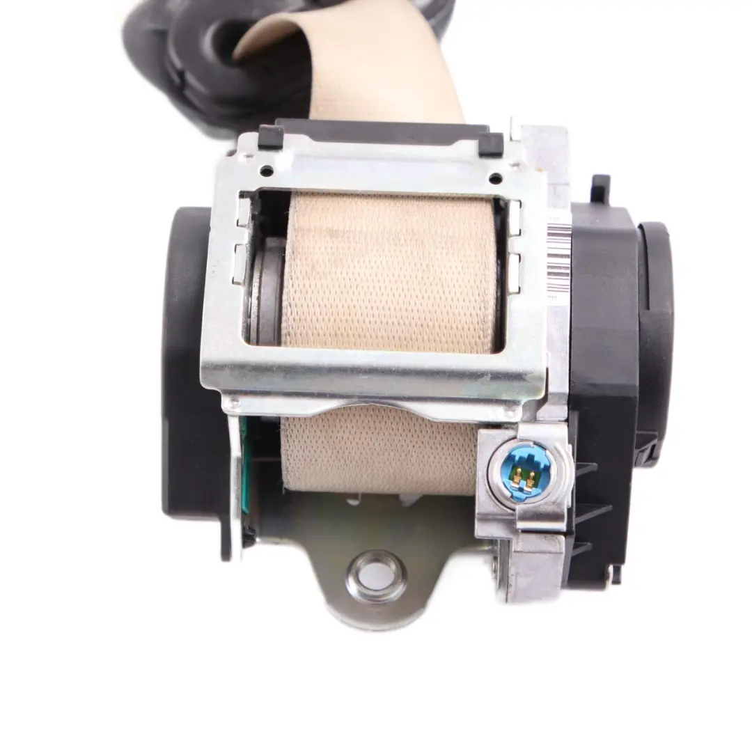 BMW E65 E66 Seatbelt Upper Belt With Force Limiter Front Left N/S Cremebeige - SKU 6982697 - Part number 6982697