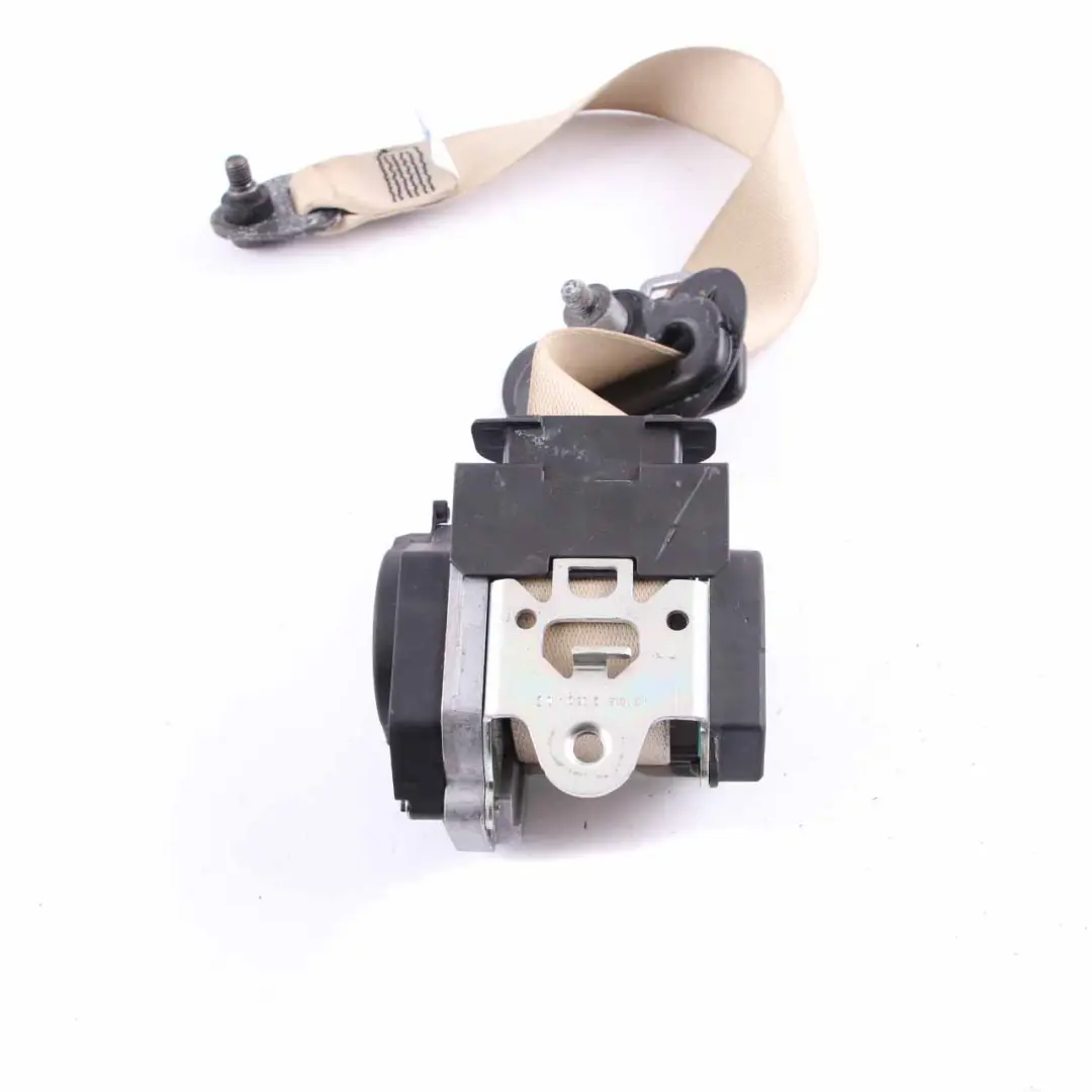 BMW E65 E66 Seatbelt Upper Belt With Force Limiter Front Left N/S Cremebeige - SKU 6982697 - Part number 6982697