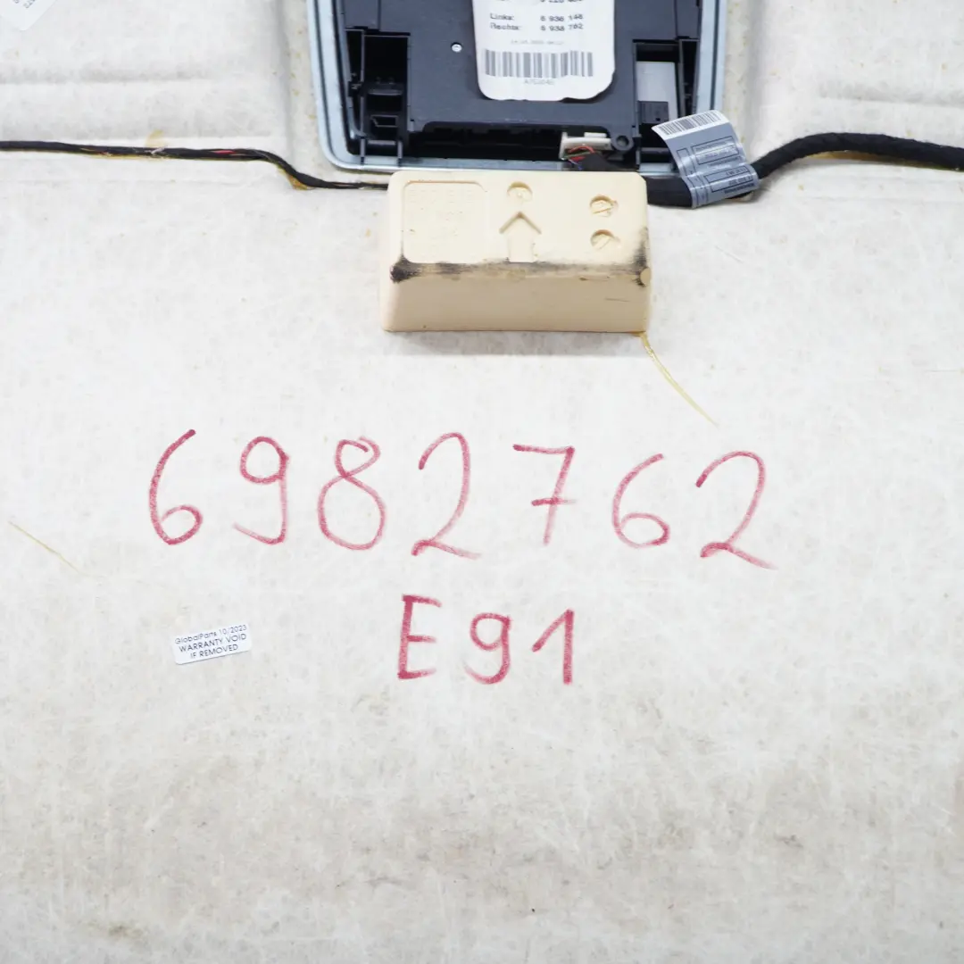 Podsufitka Czarna M Pakiet do BMW E91 Kombi o numerze 6982762 BMW E91 Kombi Podsufitka Czarna M Pakiet - SKU 6982762 - Numer Części 6982762