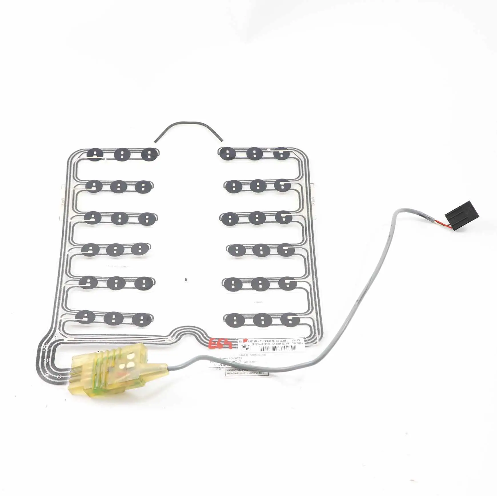 BMW E63 E64 Seat Occupancy Sensor Mat Passenger Side Control Unit Module 6982976