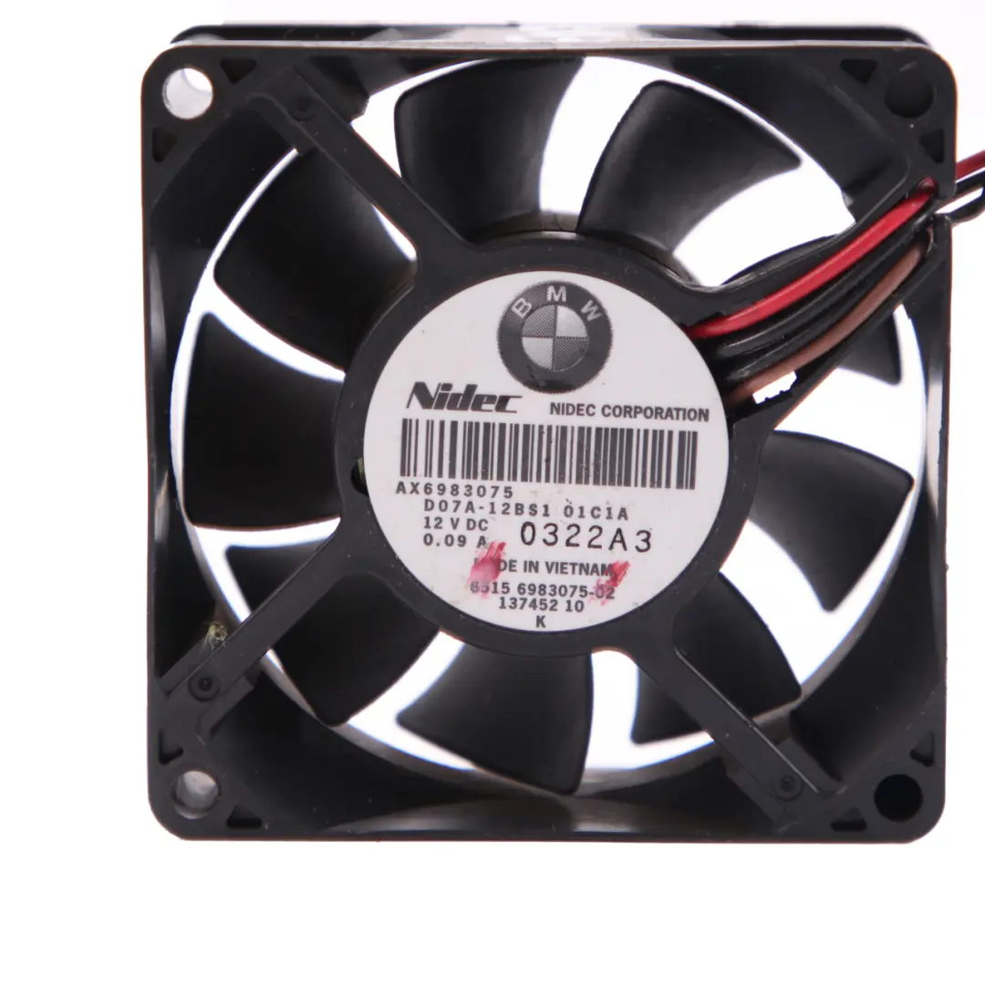 BMW F01 F07 F10 F30 LCI Wentylator Wzmacniacza - SKU 6983075 - Numer Części 6983075