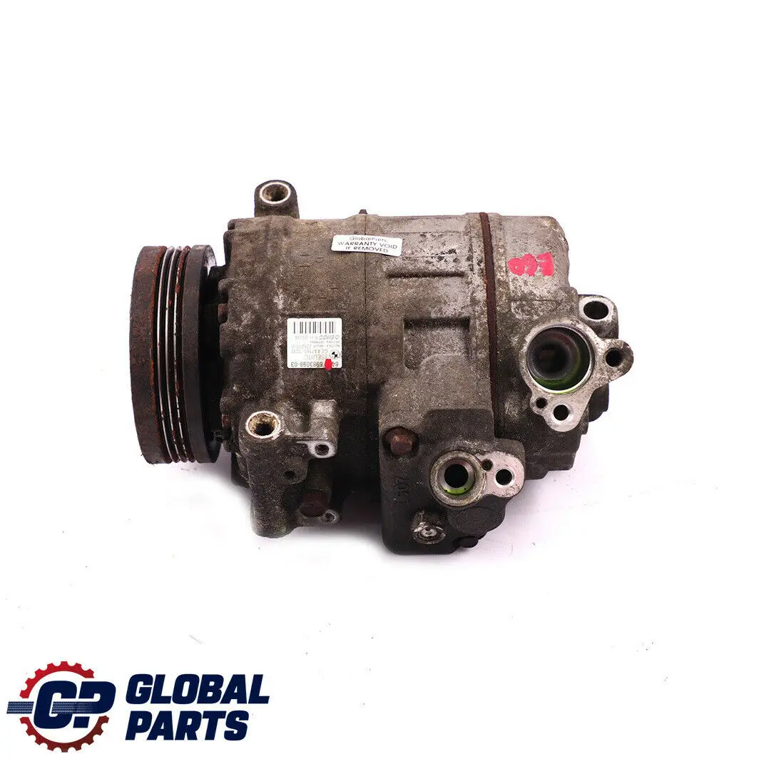Reihe E60 E61 E65 E66 A/C Klimaanlage Klimakompressor DENSO für BMW 5 7 mit Teilenummer 6983098 BMW 5 7 Reihe E60 E61 E65 E66 A/C Klimaanlage Klimakompressor DENSO - SKU 6983098 - Teilenummer 6983098
