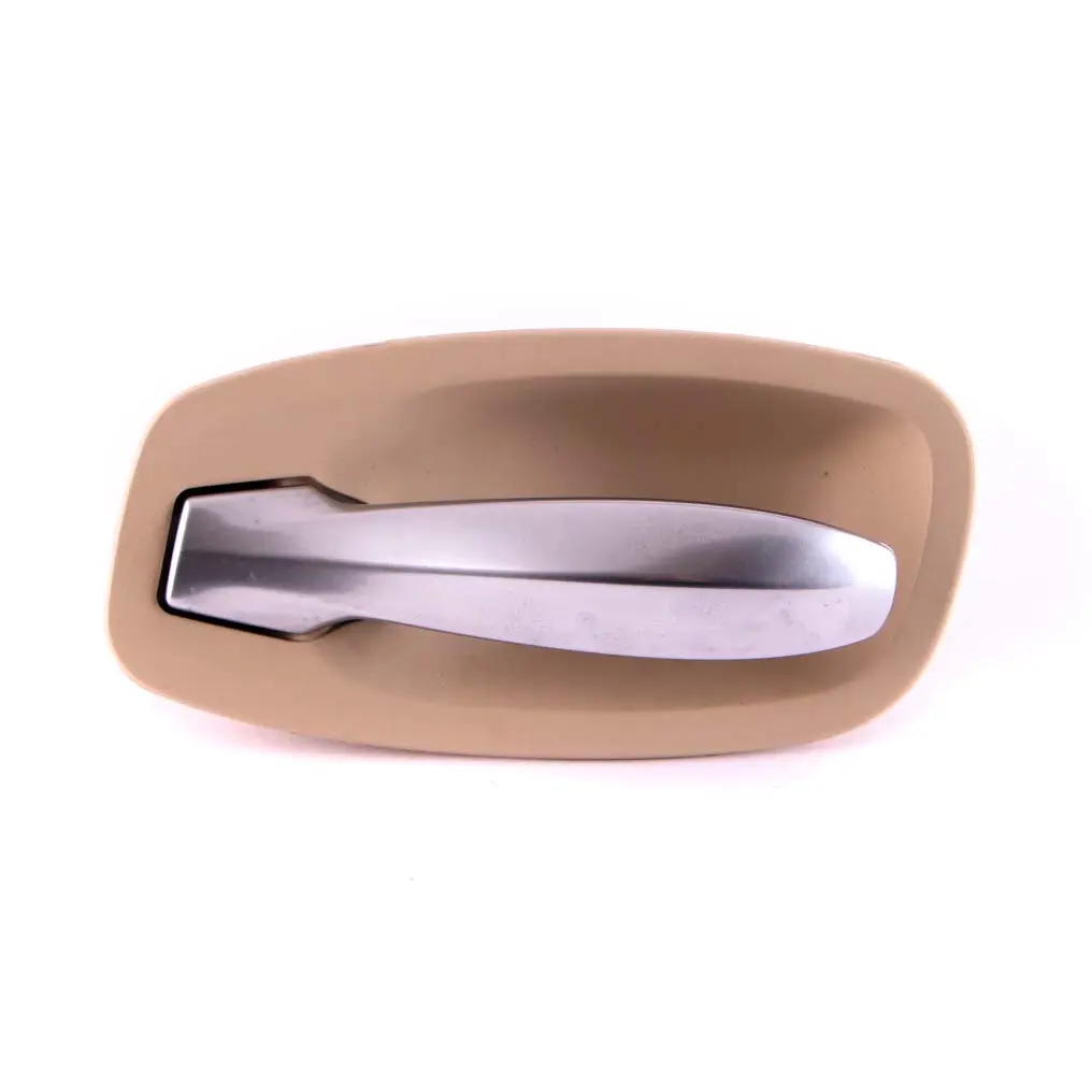 Door Handle Inside Left N/S Cream Beige to BMW E60 E61 LCI with Part number 6983739 BMW E60 E61 LCI Door Handle Inside Left N/S Cream Beige - SKU 6983739 - Part number 6983739